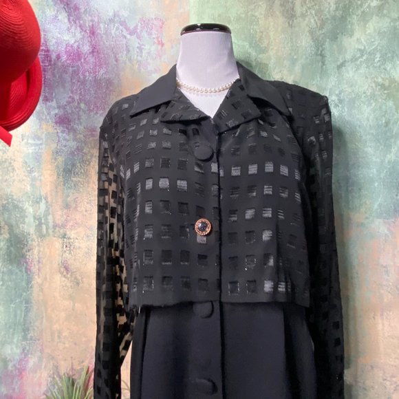 NWT📌Jaclyn Hart Vintage Buttoned through Dress - Picture 3 of 14